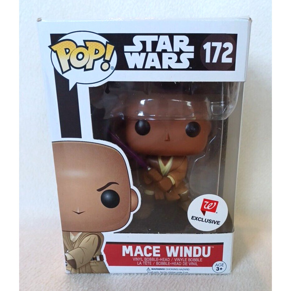 Funko Pop Star Wars - MACE WINDU #172 - Édition Spéciale RARE - NEUF